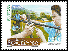 Image du timbre Le Scoutisme
