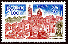 Image du timbre Village provençal