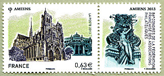 Image du timbre Amiens - 86ème Congrès de la FFAP