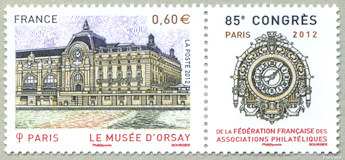 Image du timbre Paris - Musée d'Orsay