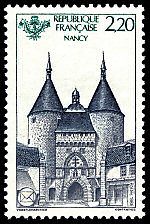 Image du timbre Nancy-59ème congrès de la Fédération des Sociétés Philatéliques Françaises