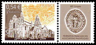 Image du timbre Poitiers Notre Dame la Grande