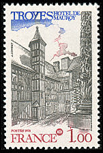 Image du timbre Troyes - Hôtel de Mauroy