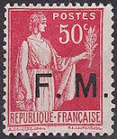 Image du timbre Type Paix 1ère série 50c rose-rouge