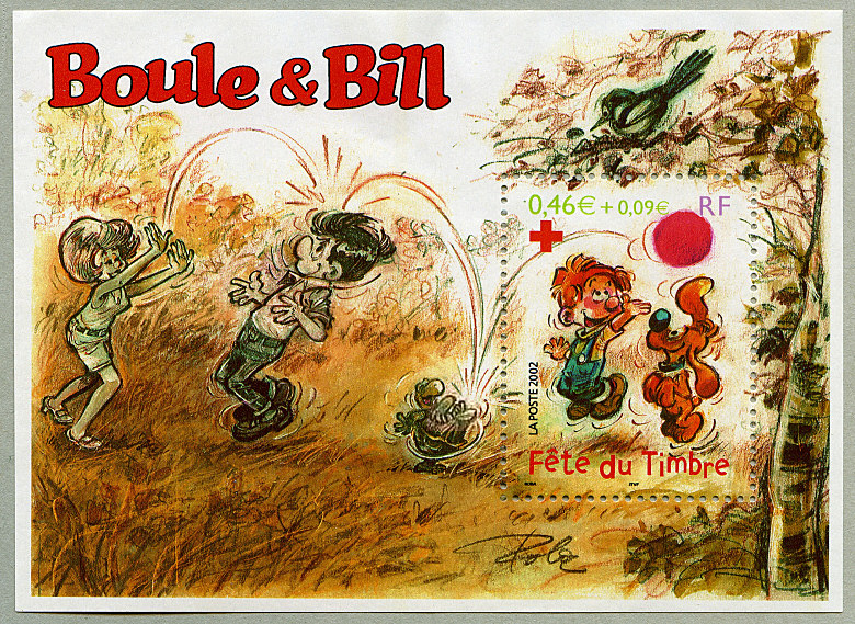 Image du timbre Bloc-feuillet Boule et Bill