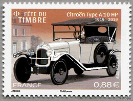 Image du timbre Citroën Type A 10 HP 1919-2019