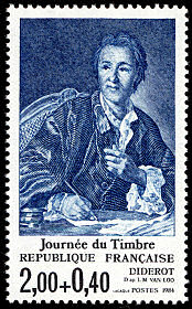 Image du timbre Diderot