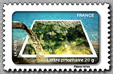 Image du timbre Algues vertes