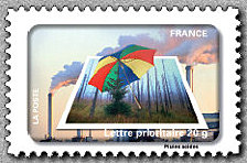 Image du timbre Pluies acides