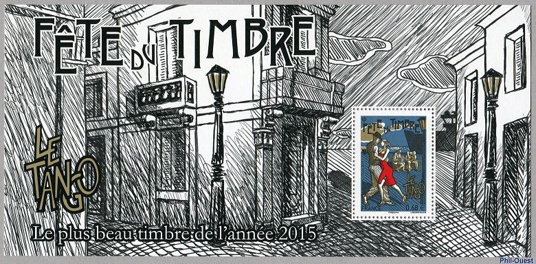 Image du timbre Souvenir philatélique  « Élection du Timbre 2015 »