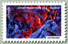 Image du timbre Les braises
