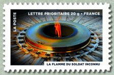 Image du timbre La flamme du Soldat Inconnu