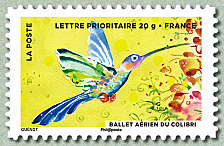 Image du timbre Colibri
