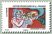 Image du timbre Instrument à vent