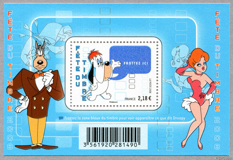 Image du timbre Mini-bloc Droopy et ses amis