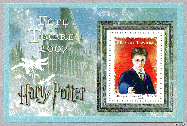 Image du timbre Harry Potter minibloc
