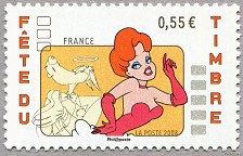 Image du timbre La Girl