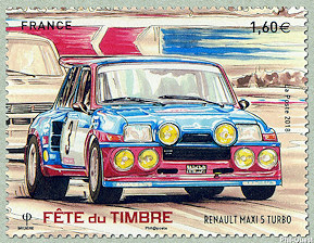 Image du timbre Renault maxi 5 turbo