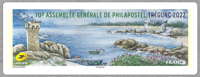 Image du timbre PHILAPOSTEL 70 ans - Assemblée générale de Trégunc