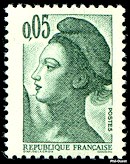 Image du timbre La République, type Liberté - 0F05