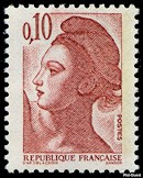 Image du timbre La République, type Liberté - 0F10