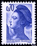 Image du timbre République, type Liberté - 0F70