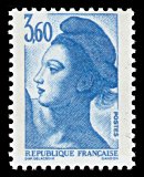 Image du timbre République, type Liberté - 3F60
