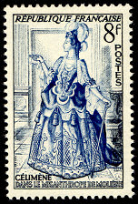 Image du timbre Célimene dans le Misanthrope de Molière