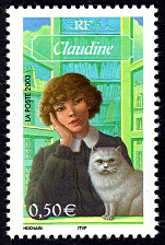 Image du timbre Claudine