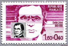 Image du timbre Émile Littré 1801-1881