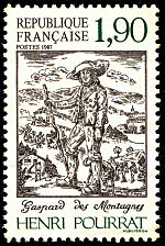 Image du timbre Henri Pourrat, Gaspard des Montagnes-d'après François Angeli