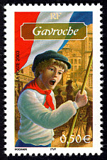 Image du timbre Gavroche