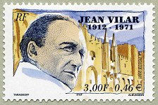 Image du timbre Jean Vilar 1912-1971
