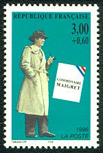 Image du timbre Commissaire Maigret-par Georges Simenon