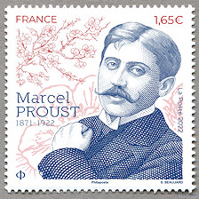 Image du timbre Marcel Proust 1871-1922