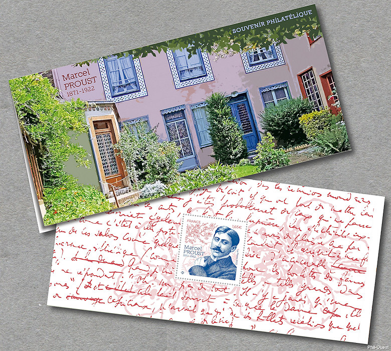Image du timbre Marcel Proust 1871-1922 - Le souvenir philatélique