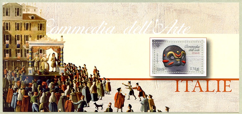 Image du timbre La Commedia dell'arte - Italie