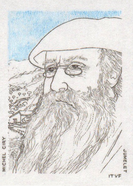 Francis Jammes (dessin,)