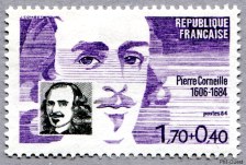 Image du timbre Pierre Corneille 1606-1684