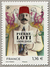 Image du timbre Pierre Loti 1850-1923