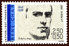 Image du timbre René Char 1907-1988