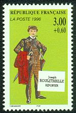 Image du timbre Joseph Rouletabille Reporter par Gaston Leroux  (1868-1927)