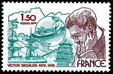 Image du timbre Victor Segalen 1878-1919