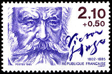 Image du timbre Victor Hugo 1802-1885