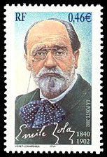 Image du timbre Émile Zola 1840-1902