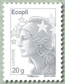 Image du timbre Ecopli 20g  France gris