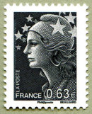 Image du timbre Marianne de Beaujard