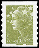 Image du timbre Marianne de Beaujard 0,72 €