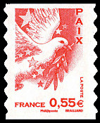Image du timbre Paix