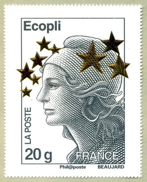Image du timbre Marianne de Beaujard Écopli 20g
